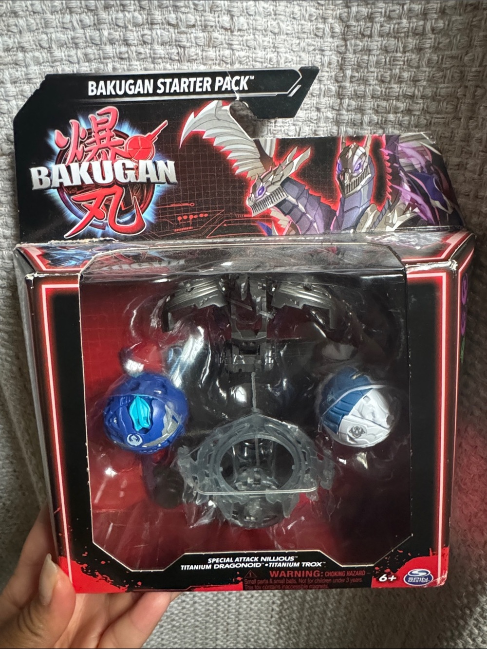 Bakugan Starter Pack - Blue & White Action Set